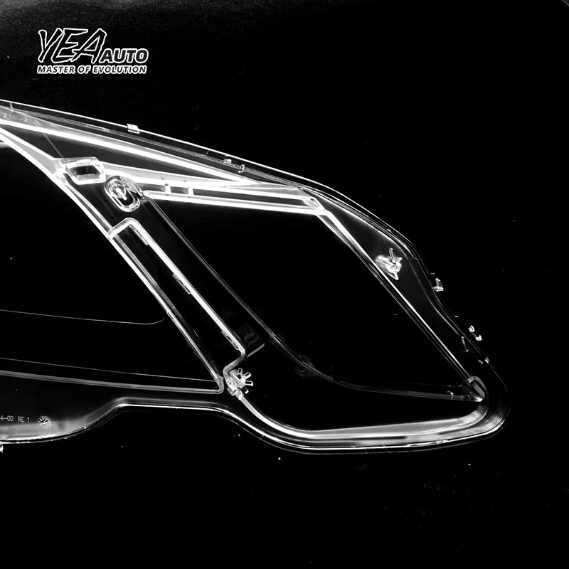 product car headlight glass pc lampshade cover lens for mercedes benz e class e200 e260 e300 e350 w212 headlamp glass lens cover 09 13-31