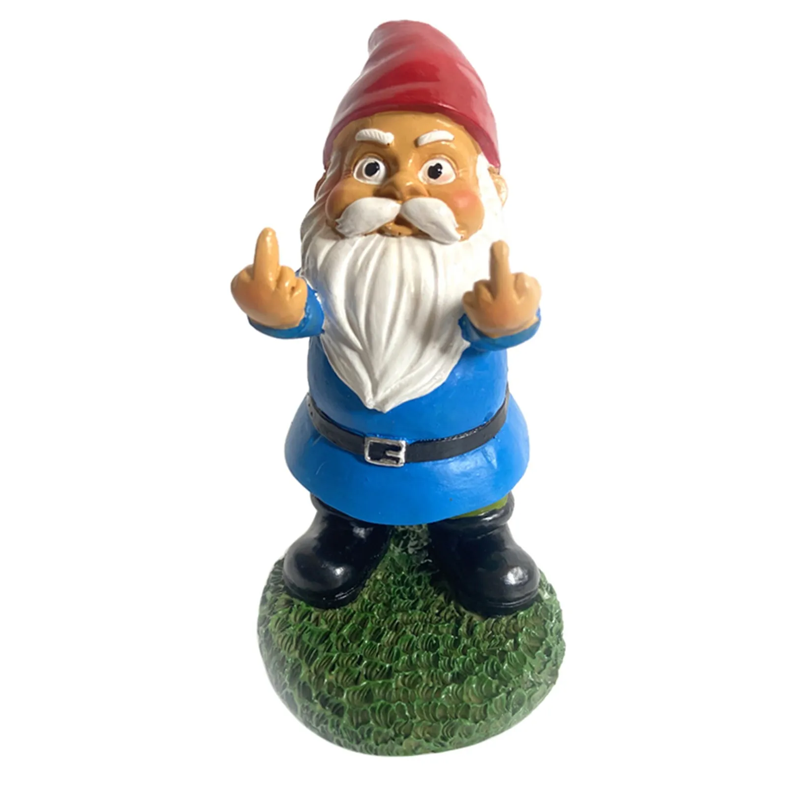 Gnomo Di Natale Medio In Lana E Feltro, Barba Sintetica E Pom-pom, 35,6 Cm, Arredamento Natalizio