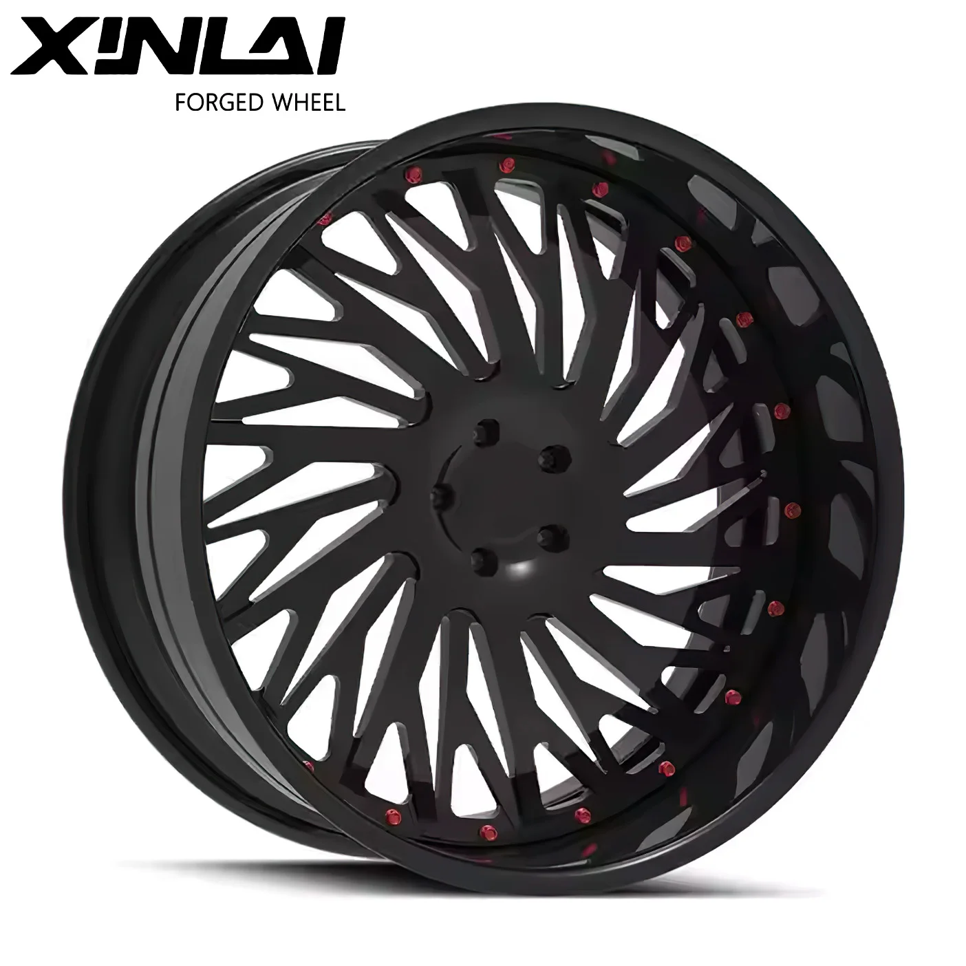 XL Deep Dish Chrome Off-road Pickup Truck Wheel 18-26 Inch 5x127 5x139.7 6x135 Alloy Forged Wheels Rims for GMC F150 - Image 2