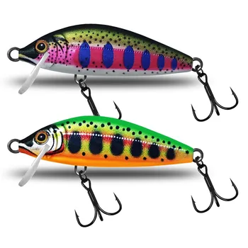 Artificial Hard Bait Lure Twitching Sinking Minnow 6cm 8g 4 Colors Plastic Stream Bionic Tilapia Bass Hooks – Minnow – view 2