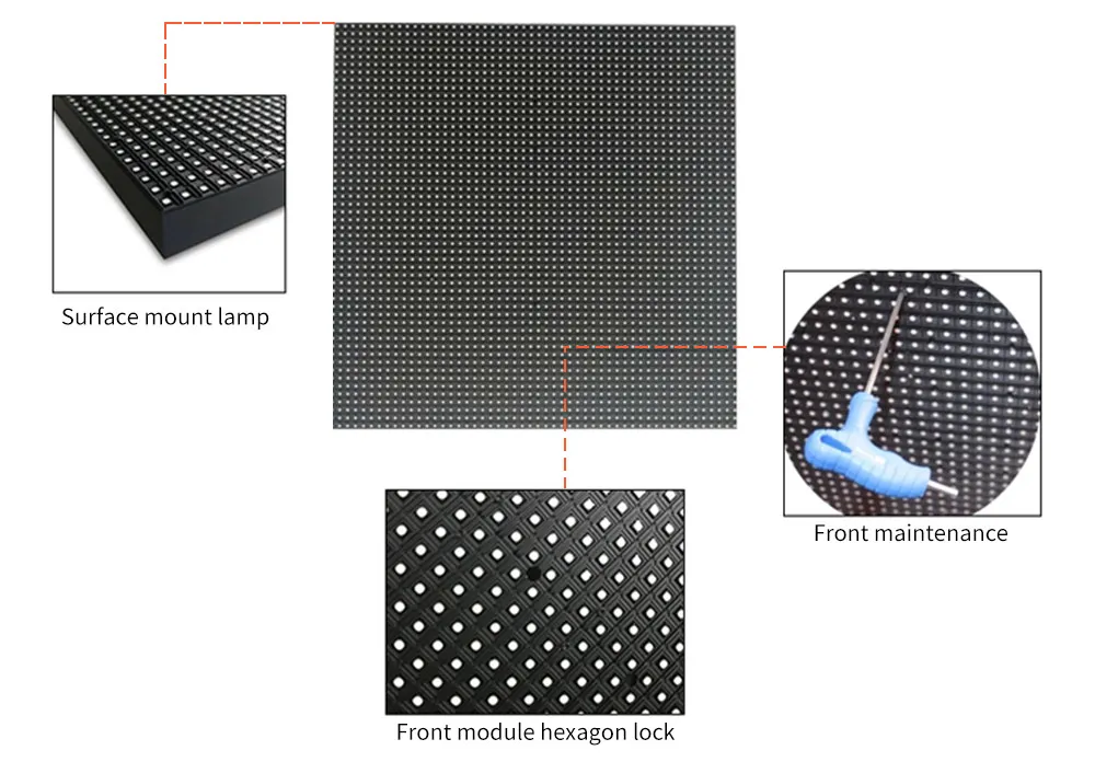 250*250mm LED Display Module
