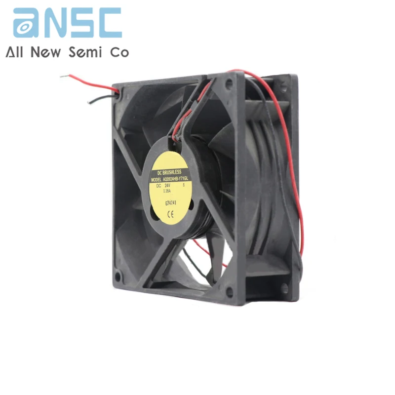 Original Axial flow fan AQ0924HB-Y71GL 24V 0.35A 92*92*32MM Ventilation cooling fan