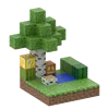 T039-mini forêt (48pcs) livré avec 2 figurines aléatoires