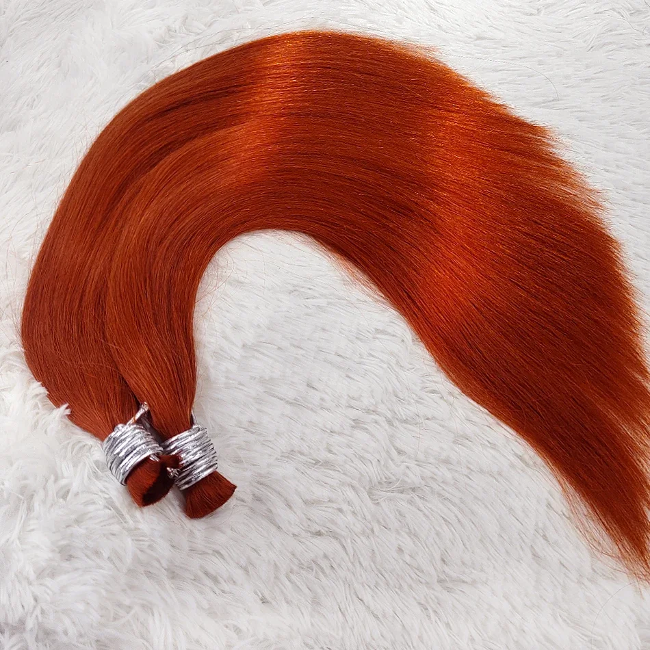 Virgin Human Hair Bulk til fletning Extensiones Cabelo Humano_voghion.com