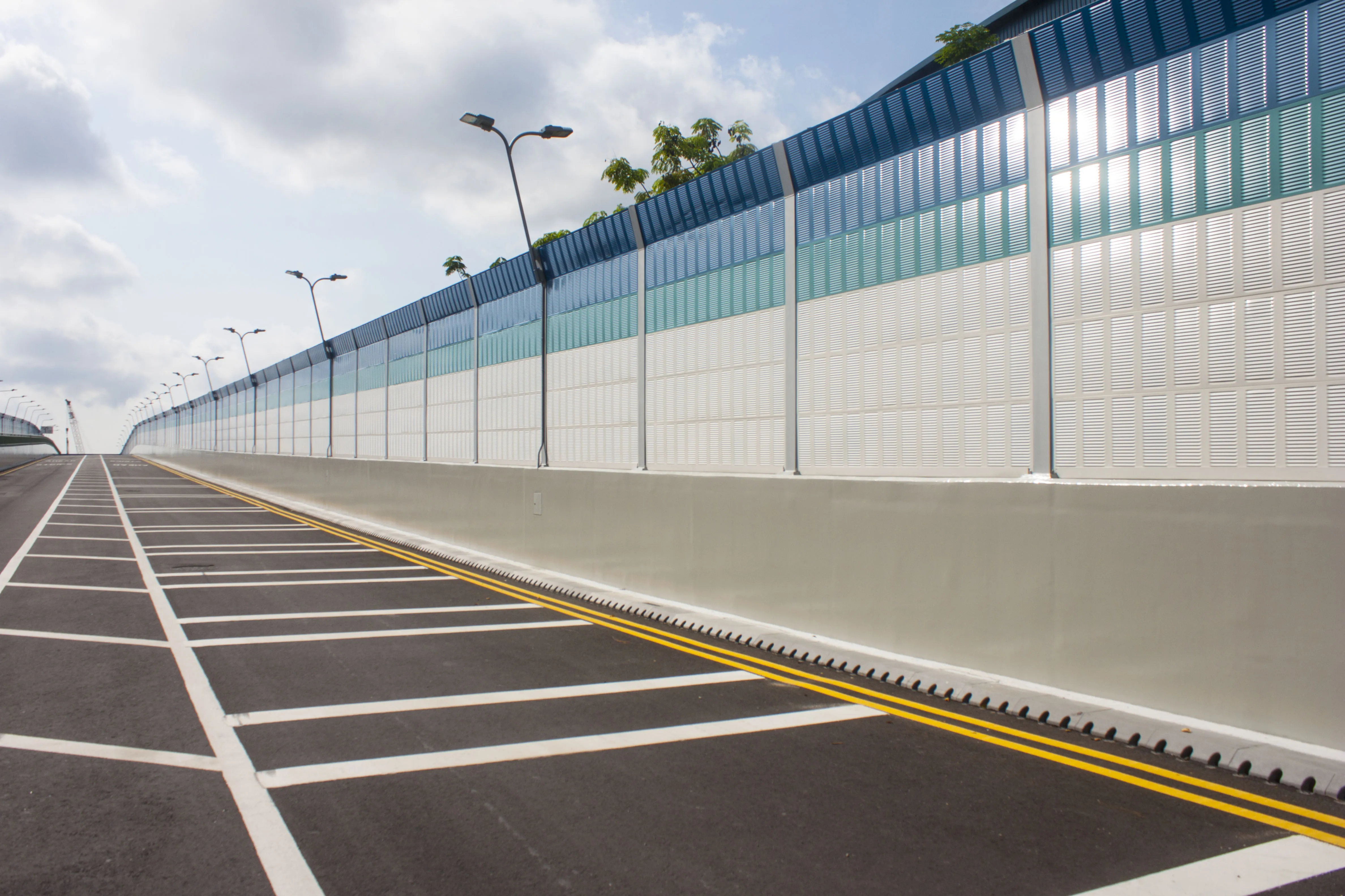 product modern outdoor pvc  acrylic acoustic barrier fence sound wall for highway noise control and reduction-21