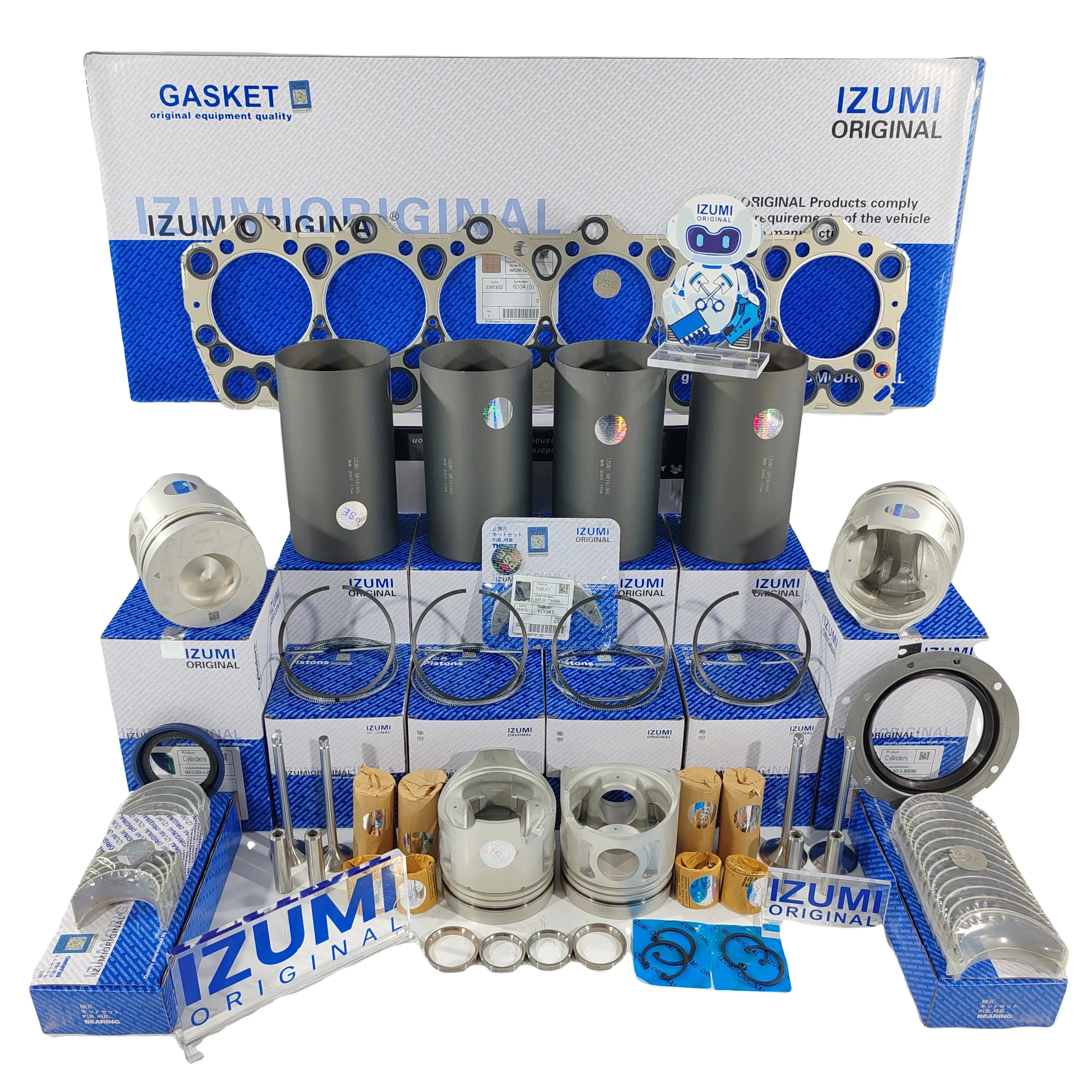 IZUMI Original Engine Overhaul Kit - High Quality Repair
