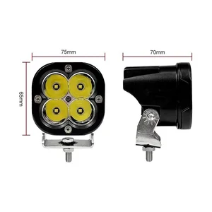 For Equation Leopard 8 Reinforced A-pillar Spotlight Bracket Hood Auxiliary Spotlight LED Lighting Fixture Frame Modification