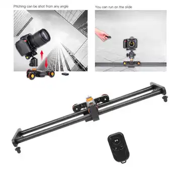 YELANGU L4X-BE Camera Video Track Dolly Motorized Electric Slider Dolly for Smart Phone Camera Camera Slider Dolly Car detail image