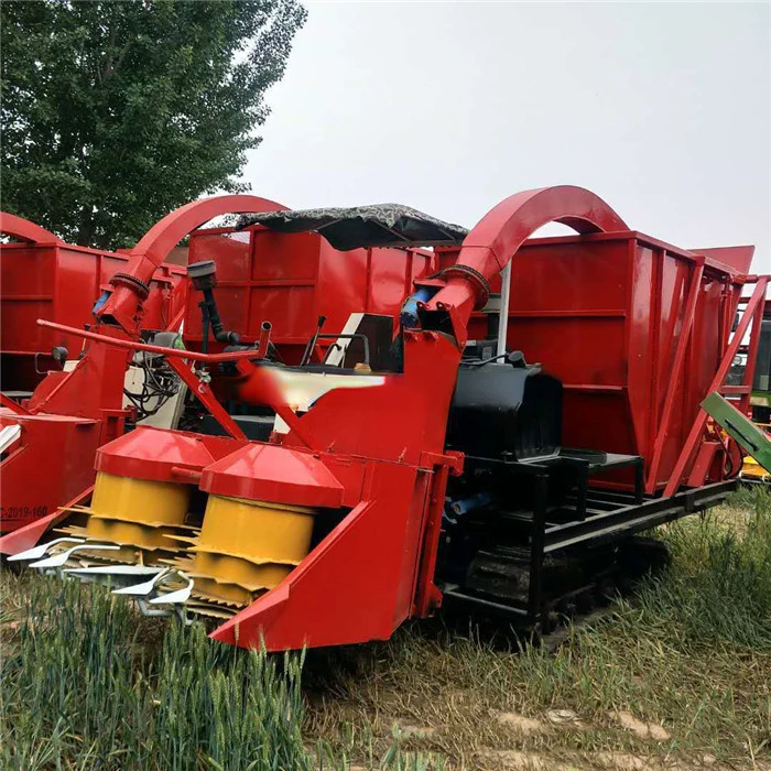 Crawler Corn Pasture Forage Harvester And Cutting Machine/crawler Grass ...