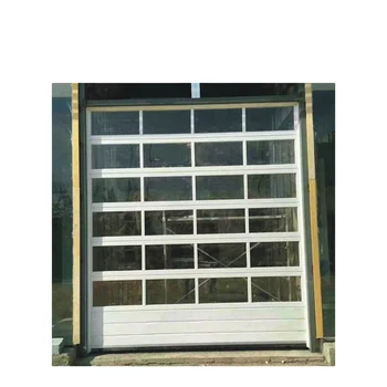 Aluminum Garage Sectional Door Modern Industrial Overhead Garage Customized Automatic Aluminum door