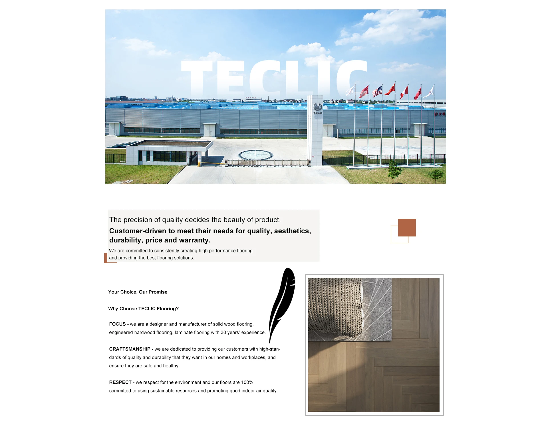 Zhejiang Teclic Floors Sales Co., Ltd. - Solid Wood Flooring ...