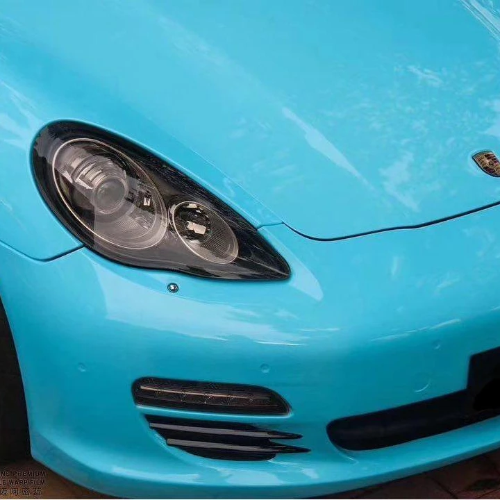 Глянцевая цветная Автомобильная фольга, без пузырьков воздуха, премиум-класса, виниловая пленка для автомобиля, рулон бумаги, Виниловая наклейка для автомобиля