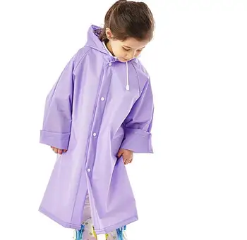 children plastic raincoat factory  direct supply high quality  hot selling Disposable raincoat portable transparent thickened