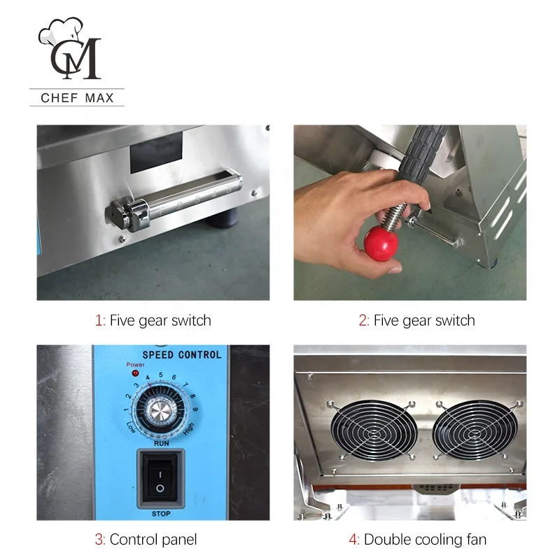 CHEFMAX Коммерческая Автоматическая барабанная вращающаяся газовая электрическая Жареная Машина для риса мешалка жареная печь