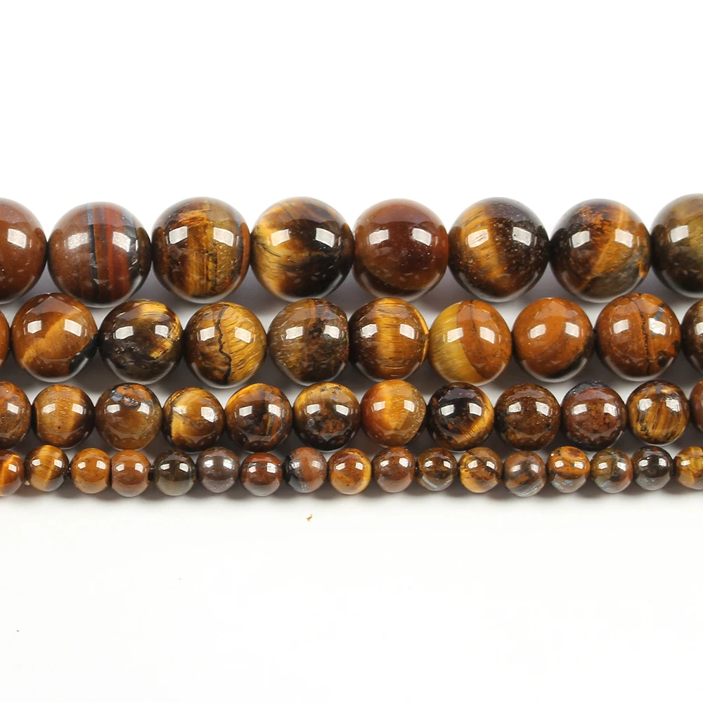 product 4 16mm  aaa yellow tigers eye stone loose beads round beads bracelet diy jewelry accessories-6