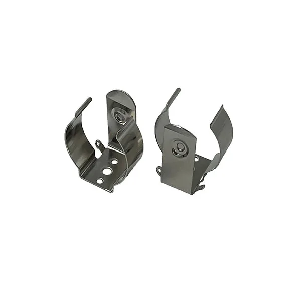 SMT Nickel Plated Spring Steel 18650 Battery Contact Positive and Negative Battery Clip Brass Copper Electric Contact