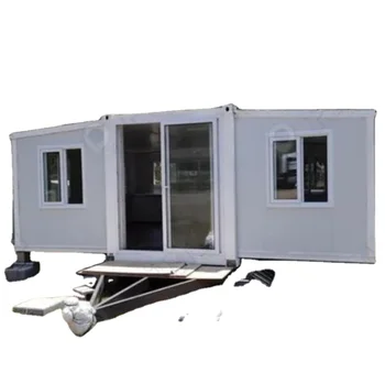 Ready to Ship Insulated Prefab Folding 3-in-1 Expandable Container Home Modern Design Steel Prefabricated House Toilet France