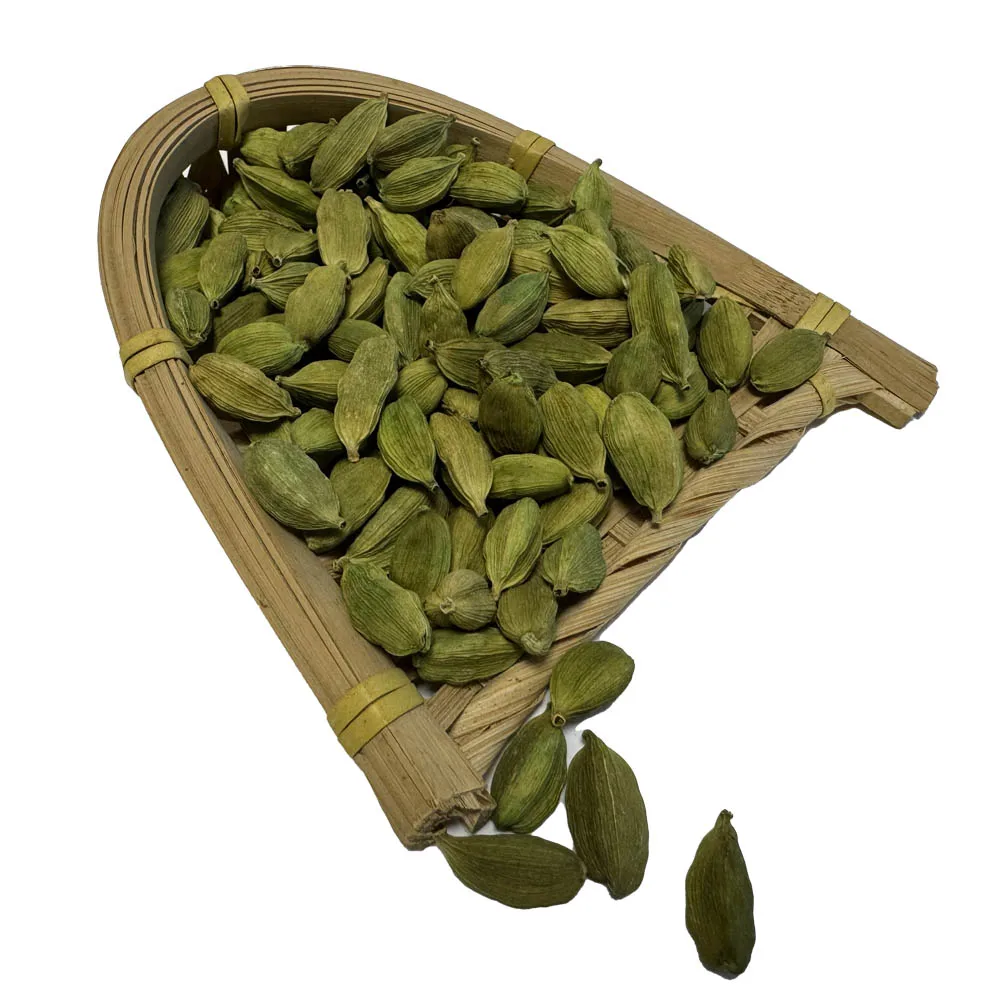 9mm Green Cardamon Spices Single Herbs Biggest Green Cardamon For Cooking Milky Tea