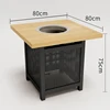 Mesa de hotpot (80*80*75cm)
