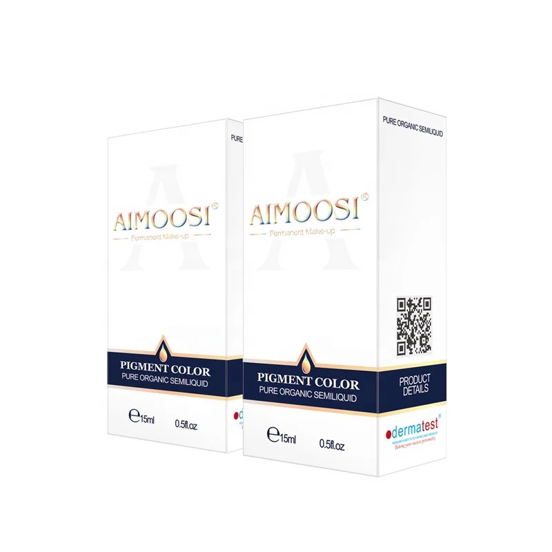 Пигмент Aimoosi для перманентного макияжа, 35 цветов, микроблейдинг, чернила для бровей, губ, подводка для глаз
