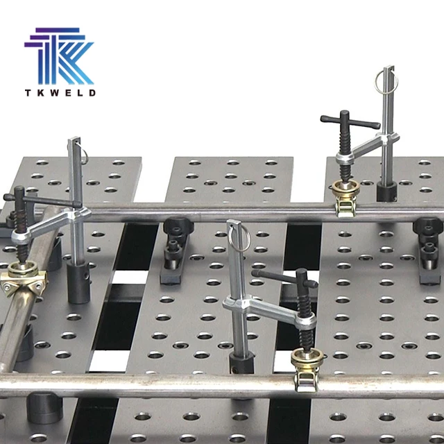 TKweld D16 D28 3D 2D Welding System New 1000*1000*200mm Welding Platform Jig with Plasma Nitriding Welding Table