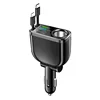 13-Black-CAPD209-M15 XPIN+Type-C สายยืดซุปเปอร์