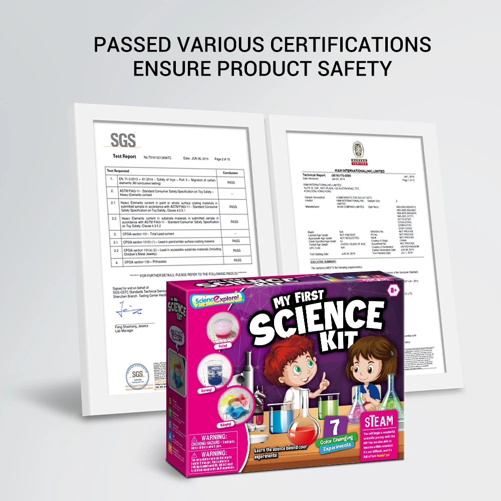ByNCCeh Science Set Science Explore My First Water Science Kit Toys Kids Toys