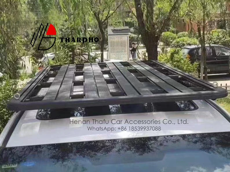 Multifuntional Aluminum Flat Roof Racks 4x4 Offroad Vehicles Flat