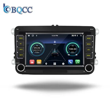 BQCC 2Din 7 inch Android 13 car radio supports carplay Android Auto AHD WIFI BT GPS RDS FM USB car player for Volkswagen
