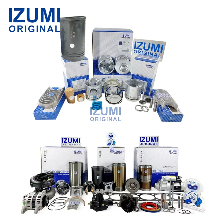 IZUMI ORIGINAL dizel qismi Cummins K19 KT19 KTA19 dvigatellari uchun ta'mirlash va qayta yig'ilish kompletasi