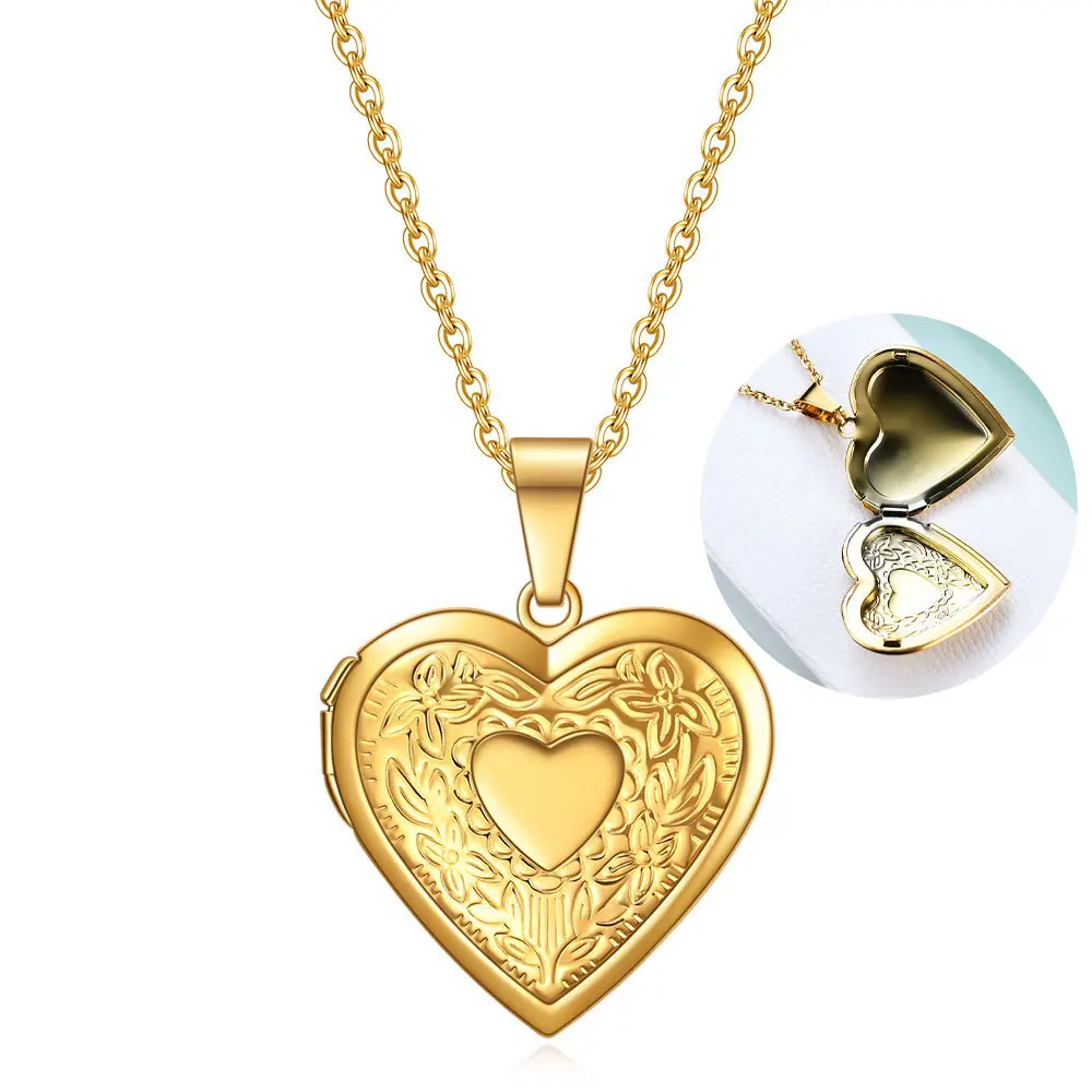 Titanium Steel 18k Gold Plated Openable 