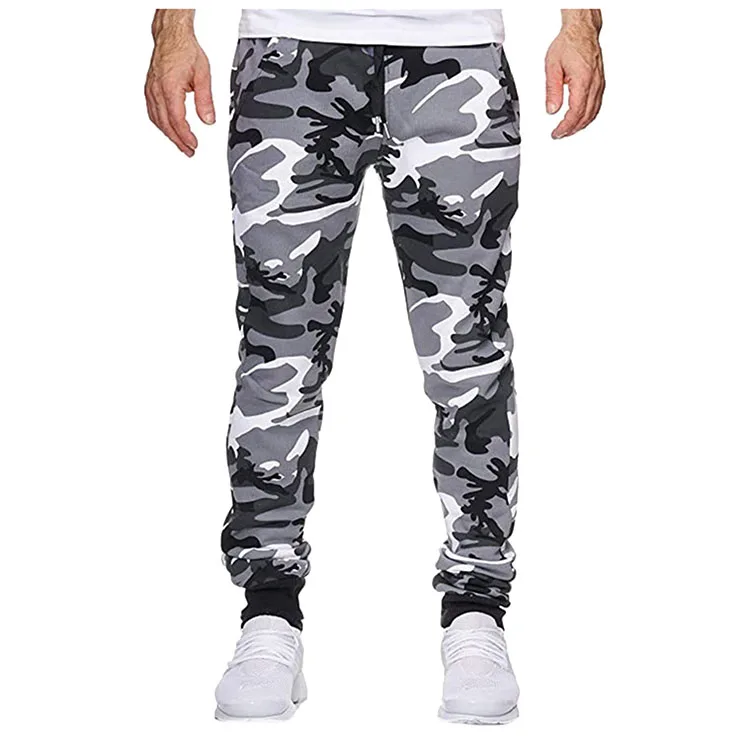 New Arrival Mens Autumn Sweatpants Camouflage Print Shot Sports Jogging Fitness Casual Oversize Trousers Tactical Pants