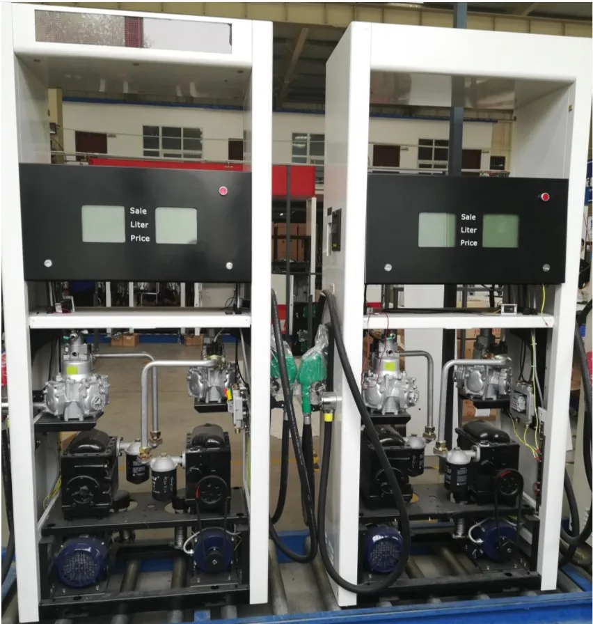 2 Pump 2 Nozzle Card Reader Machine Fuel Dispenser in Turkey