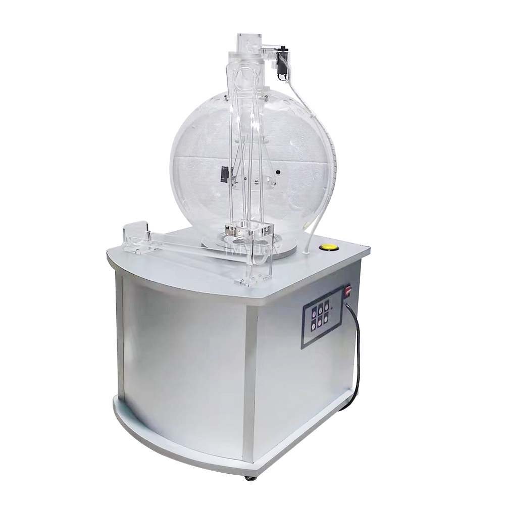 Custom lucky pingpong ball lotto tv  mania online drawing lottery machine