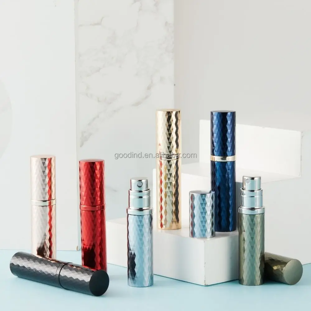 Recyclable Portable Mini Perfume Bottle Elegantly Crafted In Vibrant