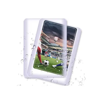 Custom 3x4 Clear Transparent 20pt 35pt 50pt 75pt 100pt Game Sports Card Sleeve Toploader Cards Holder Sleeves Top Loader