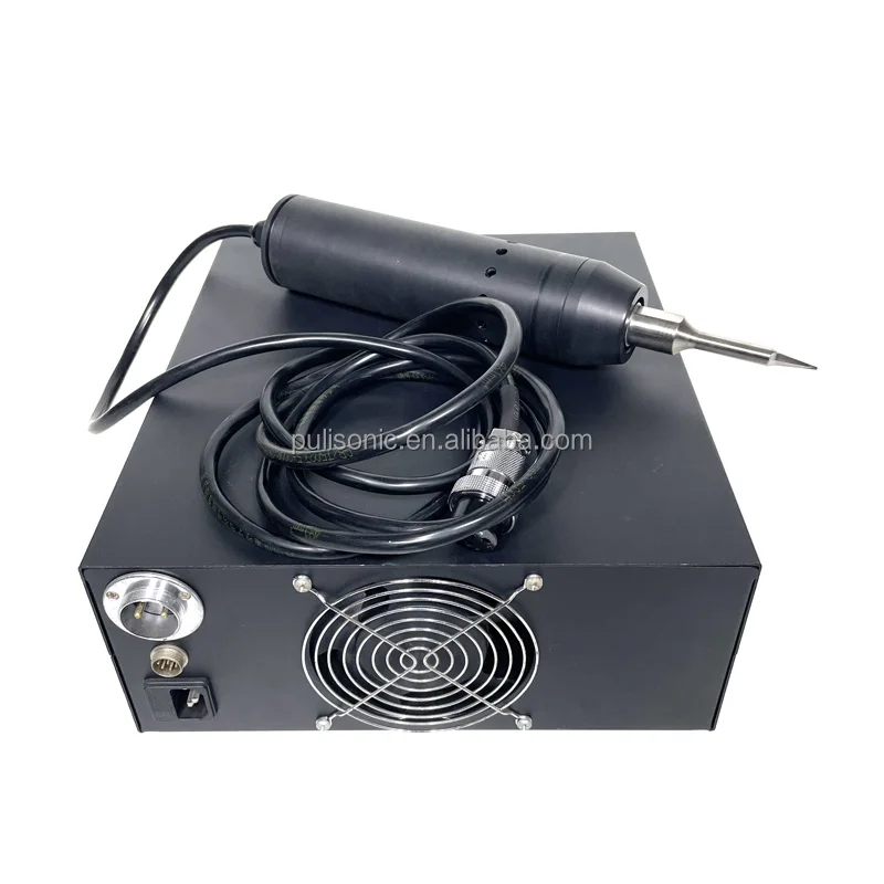 Handheld Tool Head Ultrasonic Cutter 28Khz Fabric Labels Cutting Machine Plastic Product Ultrasound Cutting Device