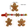 Gingerbread man Focal bead SA132