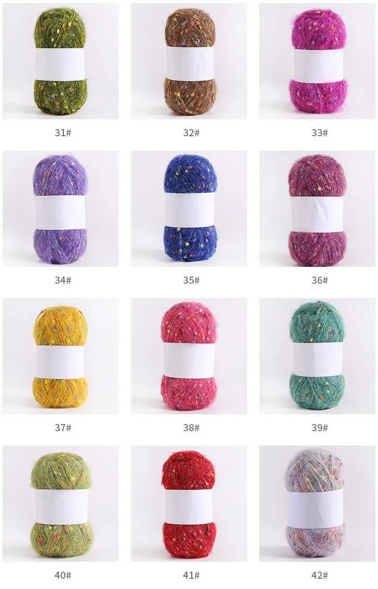 Charmkey Polyester Pompon Yarn Is a Popular Baby Yarn for