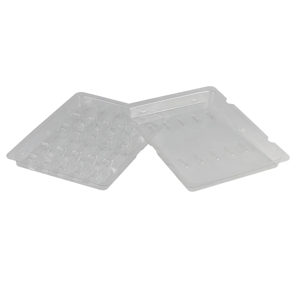 Optical Module Vacuum Formed Clear Blister Plastic Tray
