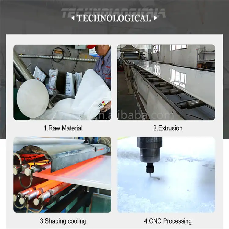 Factory Outlet Pe and HDPE Solid Sheet Customized Cut Shape High Density Polyethylene Sheet 100% Virgin Material 4x8 HDPE Sheet