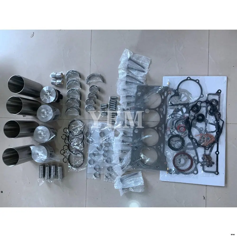 China Originally Produced V2607 Overhaul Kit With Bearings Piston Rings Engine Valve Full Gasket Set Liner Kit for Kubota