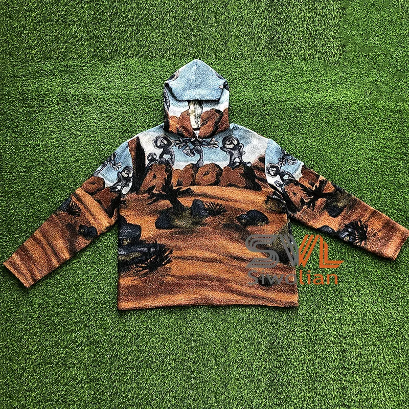 New Arrival Mens Tapestry Sweatshirt Customized Mens Tapestry Hoodie