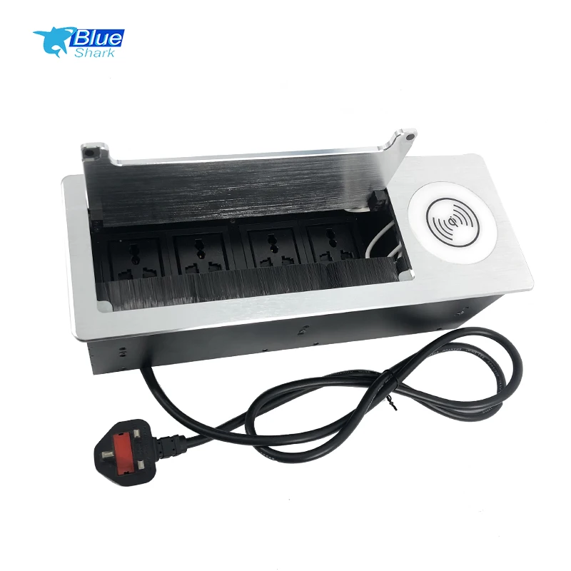 Factory OEM Pop-up Power Sockets Power USB A+C HDMI Network Interface Concealed Connection Box with Usb Multimedia Interface