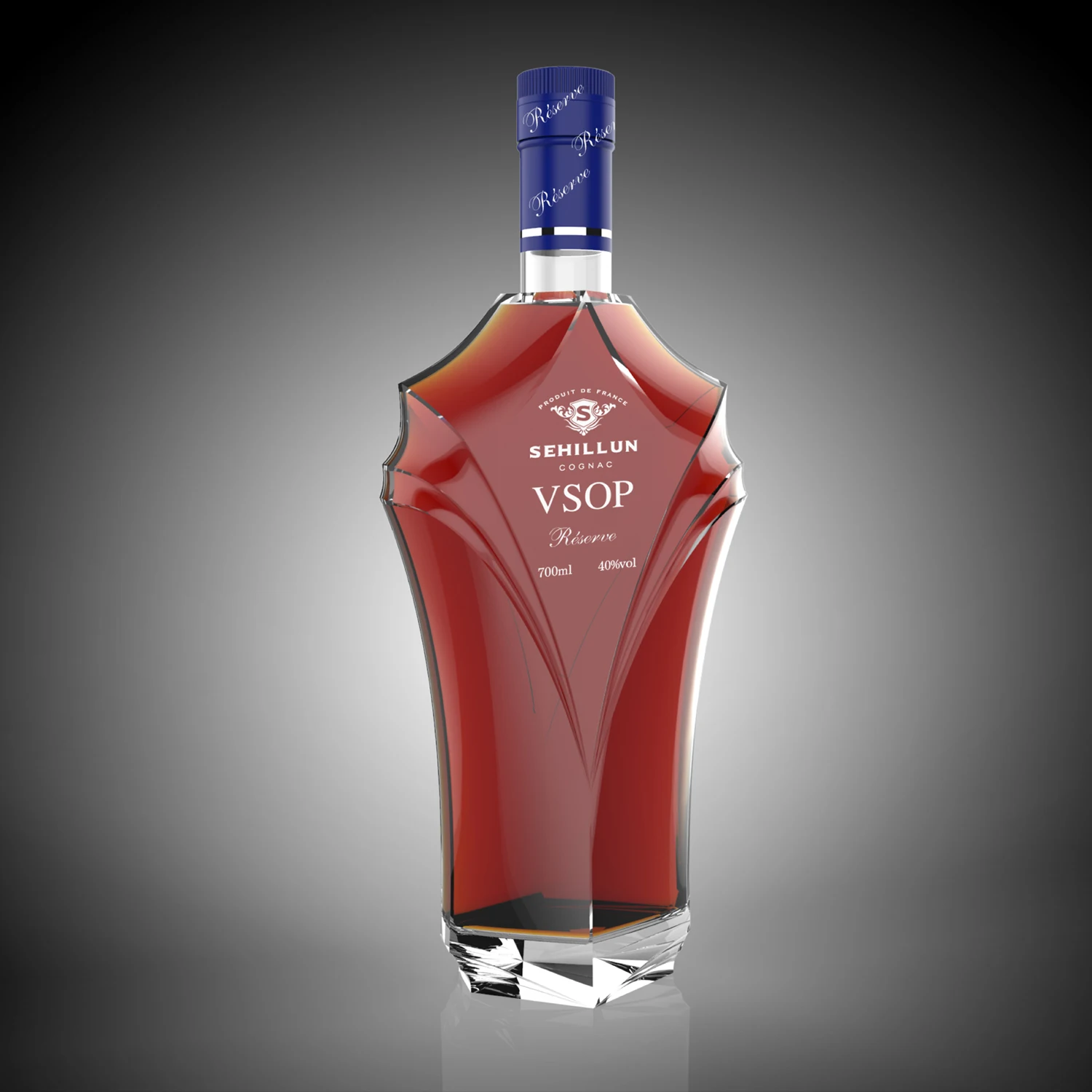 New Design 3000ml Vodka Gin Rum Whisky Bottles Cork Top for Tequila Brandy Wines Packing Use With 700ml Glasses 750ml Capacity