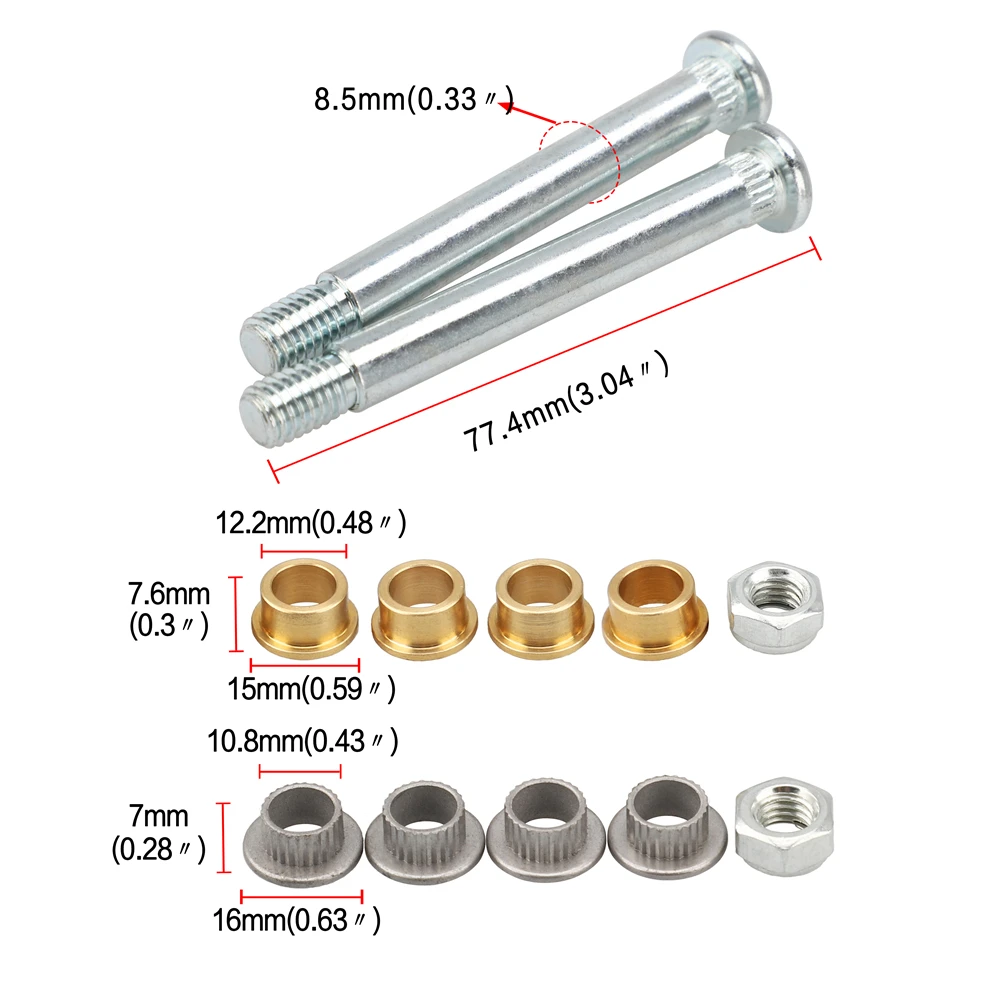 Kit Goupille & Douille De Charnière De Porte Pour Ford Ranger Explorer 1989-2006