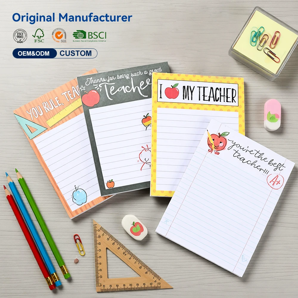 Cartoon Animal Combination Memo Pads Hot-Selling Cross-Border Sticky Notes Cute Self-Adhesive Strongly Irregular Note