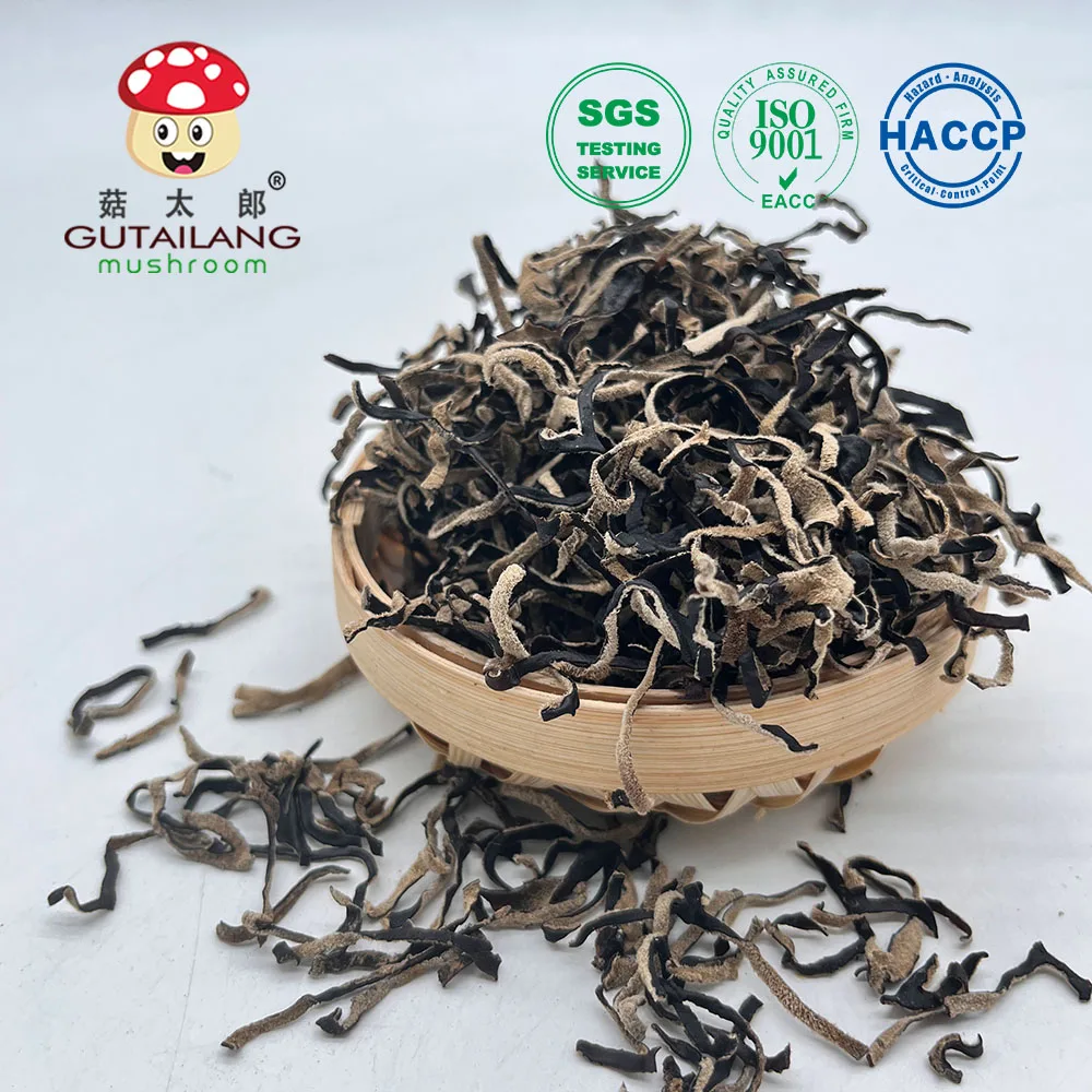 White Black Fungus Slice Cloud Ear Mushroom Edible Fungus Strips Short
