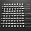 Número 9 plateado