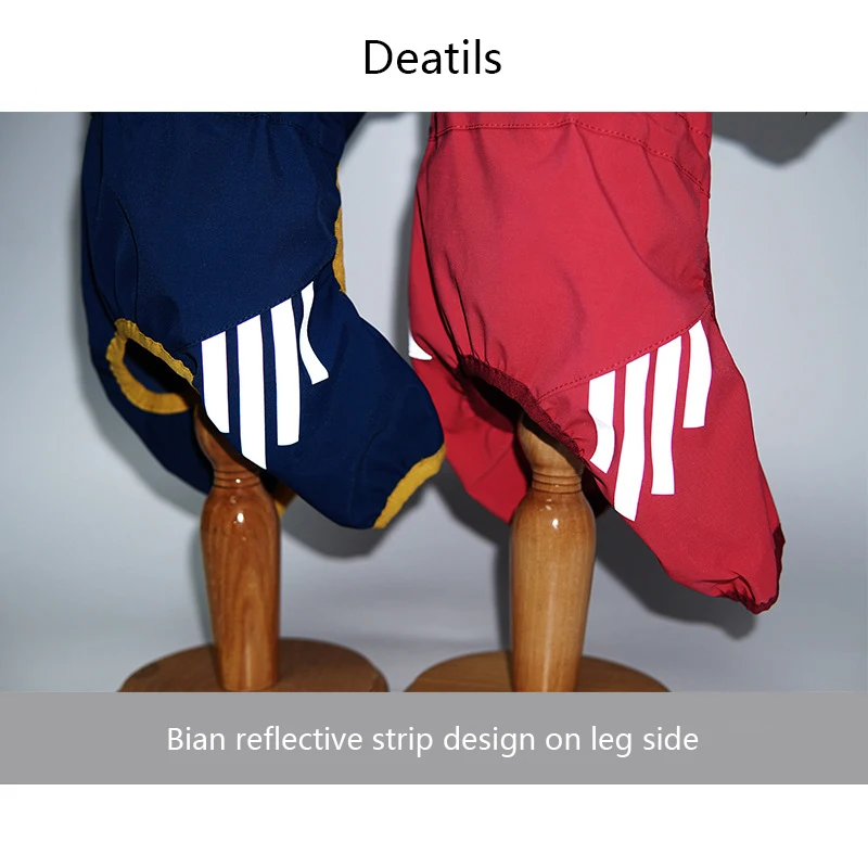 Custom high quality pet supplies dog raincoat hot selling dogs rain coat fashion design waterproof rainwear 3 colors options